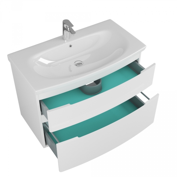 Тумба под раковину Owl 1975 Gotland tiffani, 90 см, 2 ящика OW010230