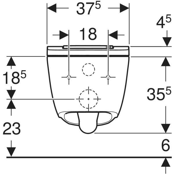 Унитаз-биде подвесной Geberit AquaClean Sela 146.220.21.1