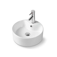 Раковина накладная (40х40) Vincea VBS-132 белый