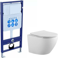 Комплект унитаз с инсталляцией SET AQUATEK ЕВРОПА