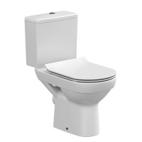 Унитаз напольный безободковый Cersanit CITY Clean On 011 3/5 DPL EO slim S-KO-CIT011-3/5-COn-S-DL-w Унитаз напольный безободковый Cersanit CITY Clean On 011 3/5 DPL EO slim S-KO-CIT011-3/5-COn-S-DL-w