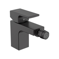 Смеситель для биде с донным клапаном Hansgrohe Vernis Shape 71219670 черный матовый