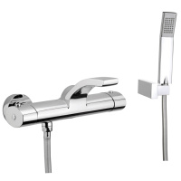 Смеситель для ванны с термостатом Webert Wolo WO980201015, хром