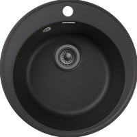 Кухонная мойка GranFest Quartz 08, 08 черный