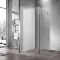 Душевая перегородка Vincea Walk-In VSW-1H110CL (110х200) хром, стекло прозрачное