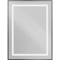 Зеркало (60х80) BelBagno Kraft SPC-KRAFT-600-800-SENS-NERO с подсветкой