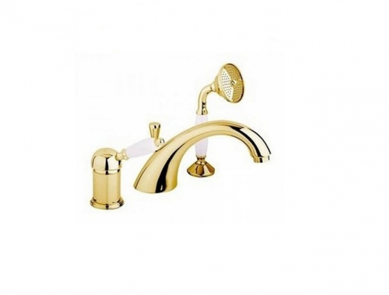 Смеситель на борт ванны Cezares Vintage VINTAGE-BVDM-03/24-NM