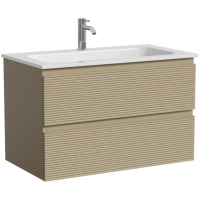 Тумба под раковину 80 см Sancos Folk FL80CP капучино матовый 