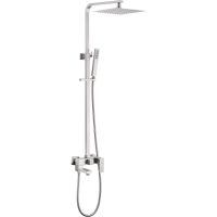 Душевая стойка ABBER Daheim AF8216SPL с изливом, сатин