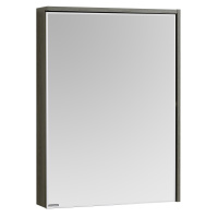 Зеркальный шкаф Aquaton Стоун 60 грецкий орех 1A231502SXC80