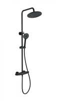 Душевая система с термостатом WONZON & WOGHAND CAPSULE, черный матовый WW-B3031-A-MB Душевая система с термостатом WONZON & WOGHAND CAPSULE, черный матовый WW-B3031-A-MB