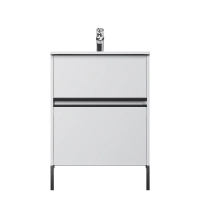 Тумба без раковины 60 см Am.Pm Sense M7BFUX0602WG белый глянец