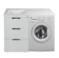 Тумба под стиральную машину Misty Куба 60  П-Куб01060-0113Я