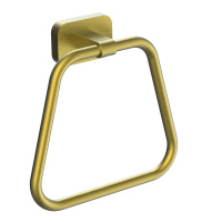 Кольцо для полотенец WONZON & WOGHAND GRAFFITY, брашированное золото WW-9313-BG