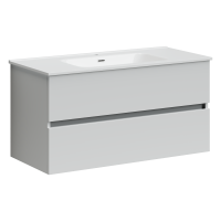 Тумба под раковину Sancos  Urban UR100W белый глянец