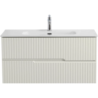 Тумба под раковину Cezares DUET-N-1000-2C-SO-AS-P Альпака брашированная