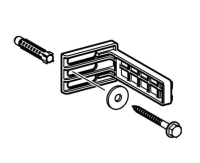 Крепежный уголок Geberit, 12 см 241.026.00.1