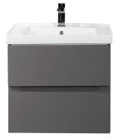 База под раковину напольная Art&max AM-Techno-600-2C-SO-ZB815 Смоки софт