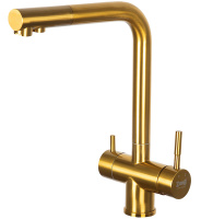 Смеситель для кухни Zorg INOX SZR-7039 BRONZE