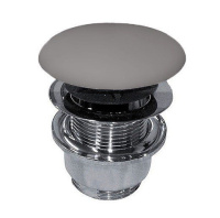 Донный клапан для раковины Kerasan 923389 серый матовый