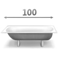 Чугунные ванны 100