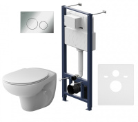 Комплект унитаз и инсталляция Am.Pm IS49051.741700