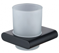 Держатель стакана(стекло) KAISER Black (латунь+цинк) (KH-2725)