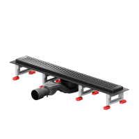 Душевой лоток 60 см Am.Pm MasterFlow W01SC-P11-060-01BM черный матовый