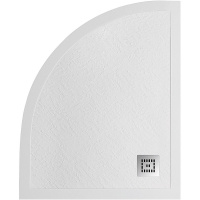 Поддон из искусственного мрамора BelBagno с сифоном