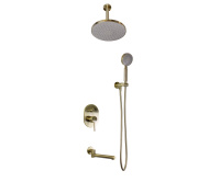 Комплект для душа с изливом Bronze de Luxe Scandi 14582/1BR Комплект для душа с изливом Bronze de Luxe Scandi 14582/1BR