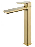 Смеситель для раковины высокий WONZON & WOGHAND DIAMOND, брашированное золото WW-88239011- BG Смеситель для раковины высокий WONZON & WOGHAND DIAMOND, брашированное золото WW-88239011- BG