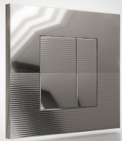 Кнопка смыва для инсталляций beWash Fide P03SC, Хром глянец 500RZVP0300PK0000001