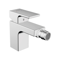 Смеситель для биде с донным клапаном Hansgrohe Vernis Shape 71219000 хром