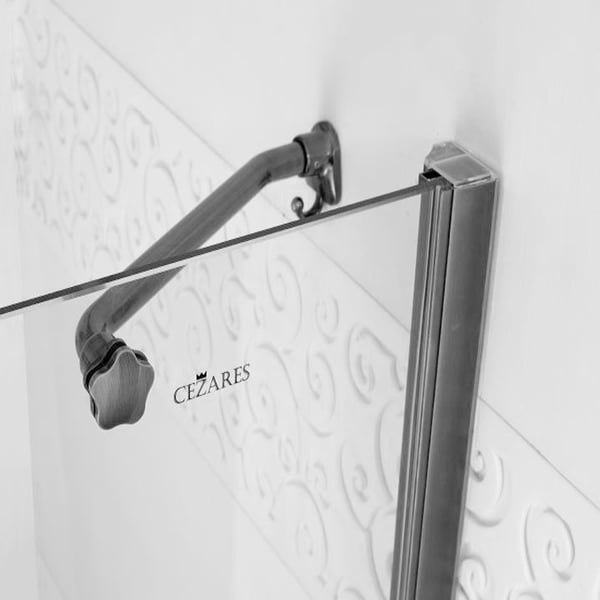 Дверь в нишу Cezares ROYAL PALACE-A-B-12-60/60-CP-Cr