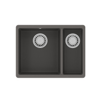 Кухонная мойка Lemark SINARA 550.2-U  серый шёлк 9910083