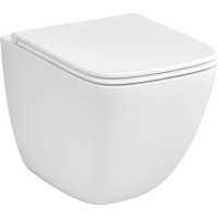 Унитаз подвесной безободковый Grossman  GR-4497SQC с сиденьем микролифт