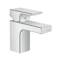 Смеситель для раковины с донным клапаном Hansgrohe Vernis Shape 71566000 хром