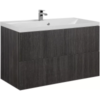 База под раковину подвесная Art&Max AM-Verona-Push-1000-2C-SO-KD кадена дарк