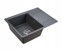 Кухонная мойка (65х50) EMAR EMQ-1650.Q Антрацит