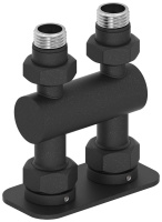 Модуль Сунержа прямой EU50 (2 х НР G 1/2" / 2 х НГ G 3/4") 15-1537-1234