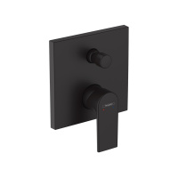 Смеситель для ванны Hansgrohe  Vernis Shape 71469670 черный матовый