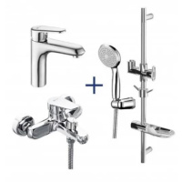 Комплект смесителей Lemark "3 в 1" Point (LM0380C)