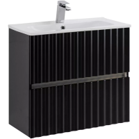 База под раковину Art&Max Еlegant AM-ELEGANT-600-2C-SO-NM-LED Черный матовый