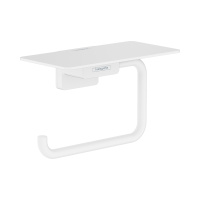 Держатель туалетной бумаги с полкой AddStoris Hansgrohe 41772700