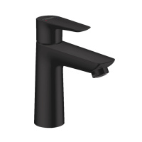 Смеситель для раковины с донным клапаном Hansgrohe Talis E 71710670 черный матовый