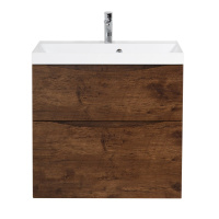 База под раковину подвесная BelBagno MARINO-H60-700-2C-SO-RW-P Rovere Moro