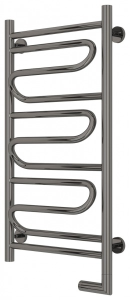 Полотенцесушитель Электрический Cунержа Элегия 2.0 Правый (800x400) Черный хром 01-5219-8040