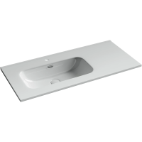 Раковина встраиваемая сверху (101х46,5) Ceramica Nova Element CN7003L