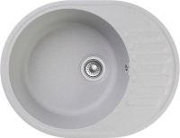 Кухонная мойка GranFest Quartz 58, 58 серый