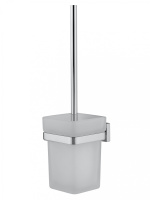 Туалетный ершик в комплекте WONZON & WOGHAND FLAT, хром WW-9729